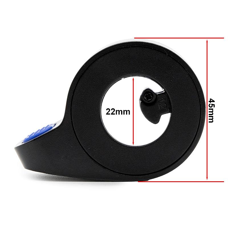 Gâchette d'accélérateur bleue Xiaomi M365 Pro et Ninebot, vue 5