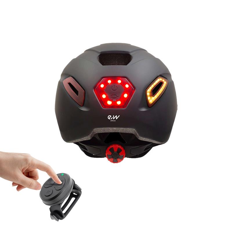 Casque - CP02 avec clignotant noir taille unique