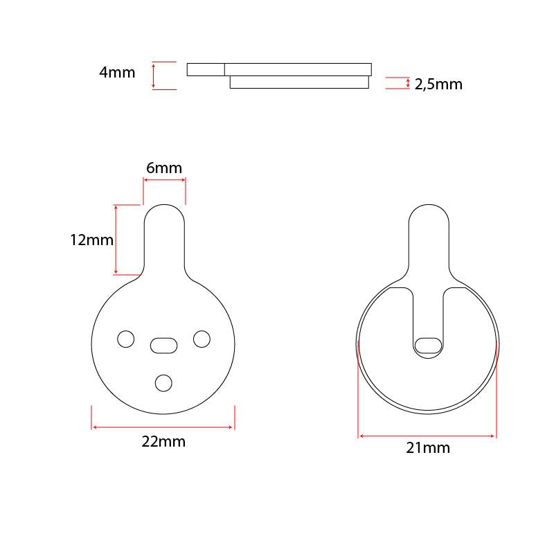 Plaquettes de frein - CT002 - Kukirin