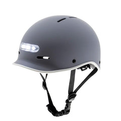 Casque eWheel CP05 Urban gris avec feux LED
