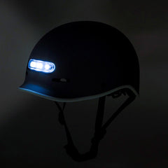 Casque eWheel CP05 Urban gris avec feux LED, vue 2