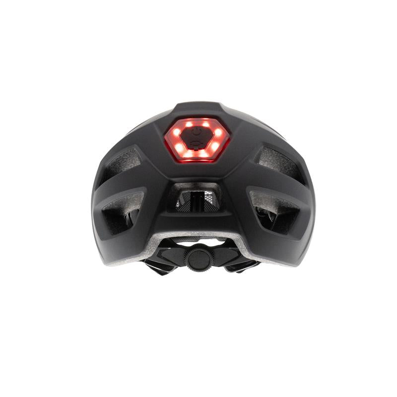 Casque - CP04 - avec lumière - noir L