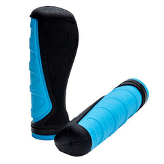 Poignées ergonomiques silicone verrou bleu, 2 pièces, vue 2