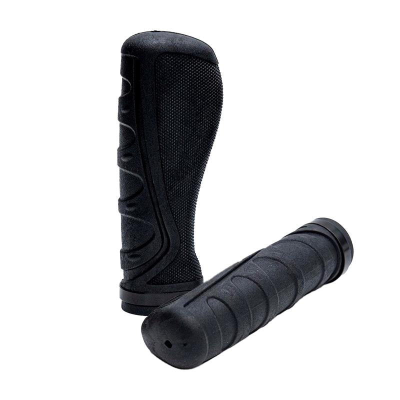 Poignées ergonomiques silicone verrou noir, 2 pièces, vue 2