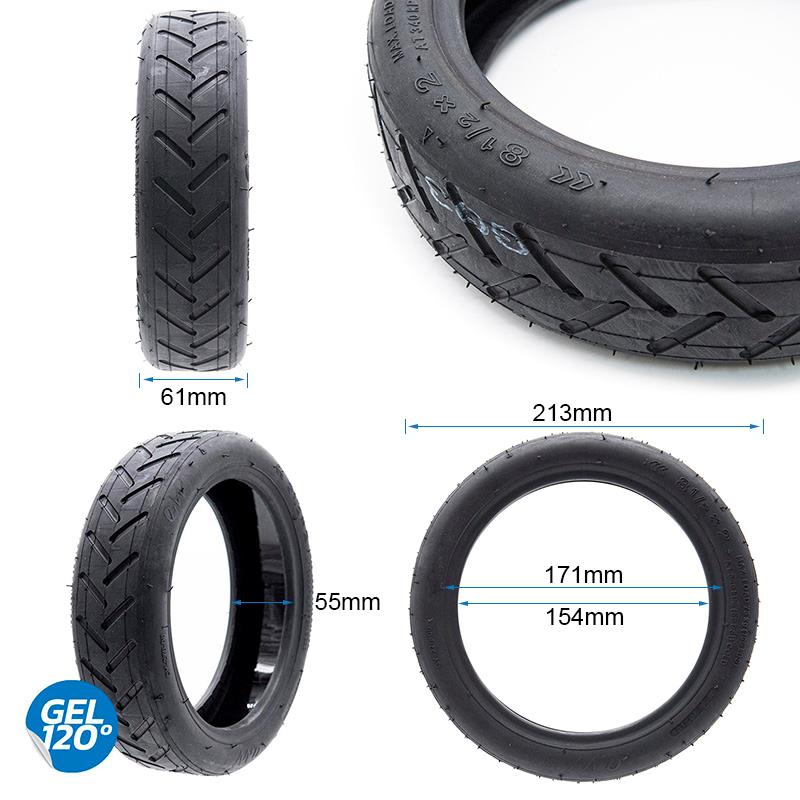 Pneu Tubeless GEL - 8,5x2 (50/75-6.1) - Xiaomi