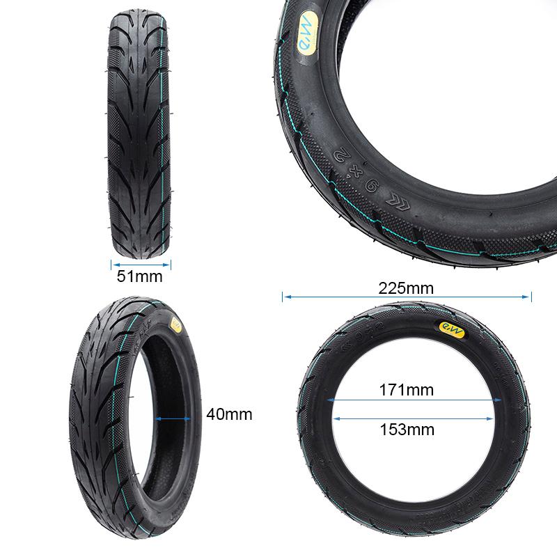 Pneu Tubeless GEL - 9x2-6.1