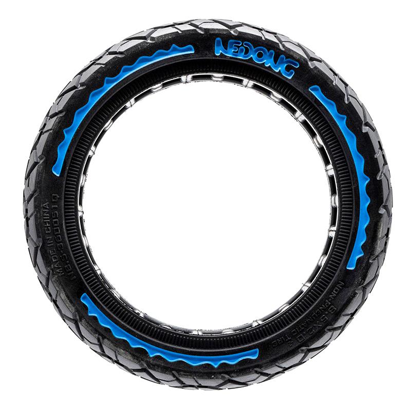 Pneu plein - 8,5x2-6,1/B34 - ultraléger Offroad - rouge [Nedong]