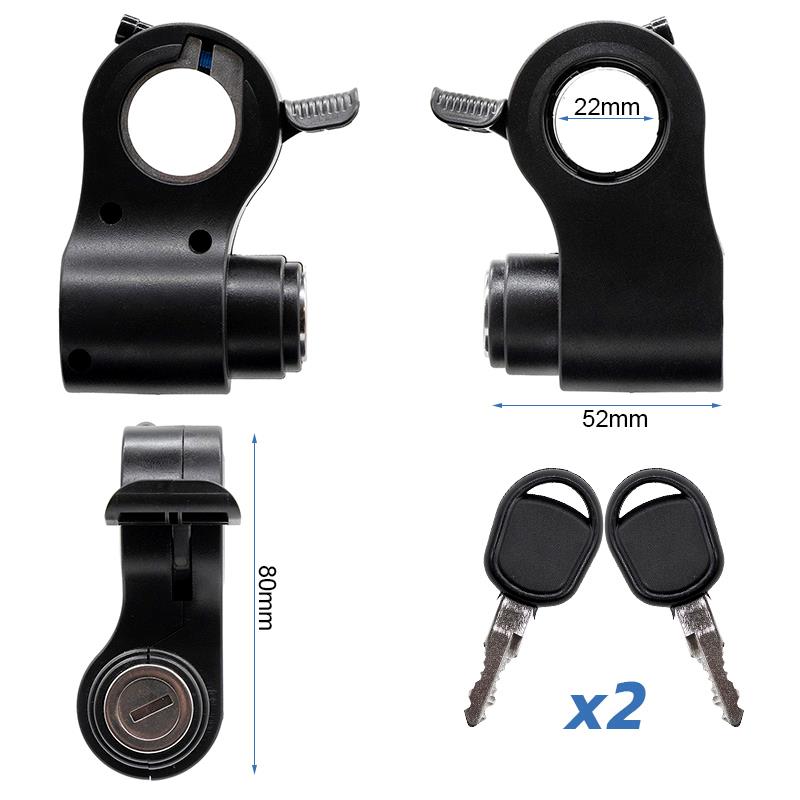 Gachette Accelerateur - contacteur a clé - Kukirin G2 Pro /G2 Max