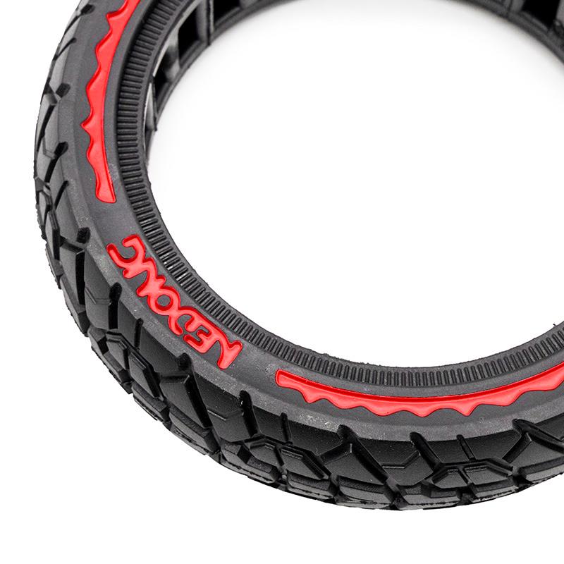 Pneu plein - 8,5x2-6,1/B34 - ultraléger Offroad - rouge [Nedong]