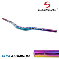 Guidon 720 mm élévation 25 mm multicolore écriture blanche