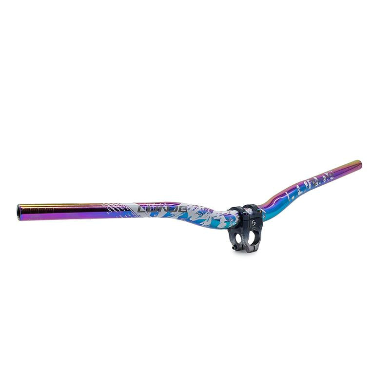 Guidon 720 mm élévation 25 mm multicolore écriture blanche, vue 4