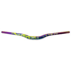 Guidon 720 mm élévation 25 mm multicolore écriture jaune, vue 4