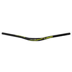 Guidon trottinette 720 mm élévation 25 mm noir et vert, vue 4