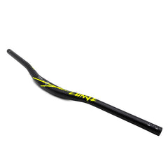 Guidon trottinette 720 mm élévation 25 mm noir et vert, vue 3