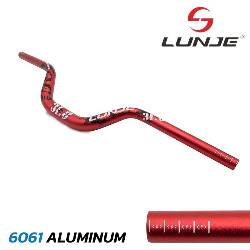 Guidon - 720 mm - élévation 90 mm - Rouge