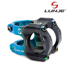 Potence de guidon 31,8 mm EWPM-003, coloris noir et bleu