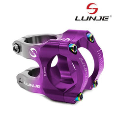 Potence de guidon 31,8 mm EWPM-003, coloris violet et gris