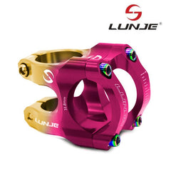 Potence de guidon 31,8 mm EWPM-003, coloris rose et jaune