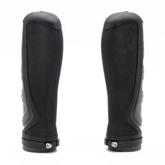 Poignées ergonomiques silicone verrou gris, 2 pièces, vue 2
