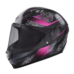 Casque Stormer Strike Blossom violet et rose nacré