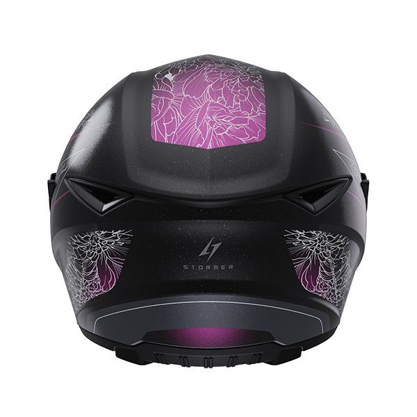 Casque - Stormer - Strike blossom purple pink pearly