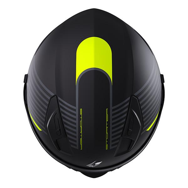 Casque - Stormer - Strike curve neon yellow matt