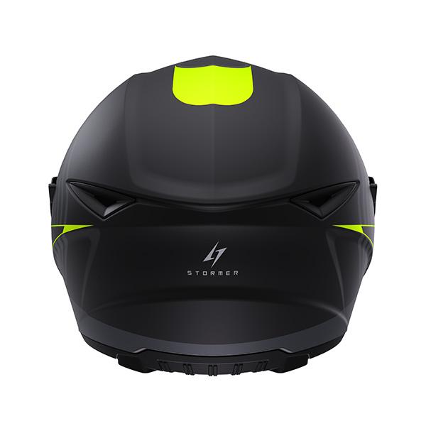 Casque - Stormer - Strike curve neon yellow matt