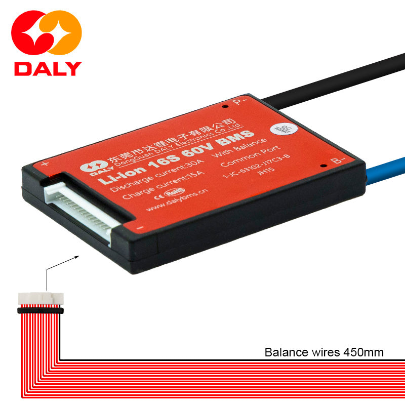 BMS - 16S 60V 50A - DALY