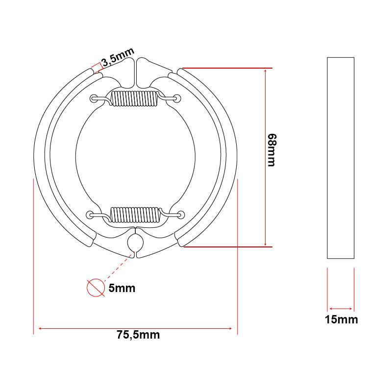 Tambour de frein - Minimotors