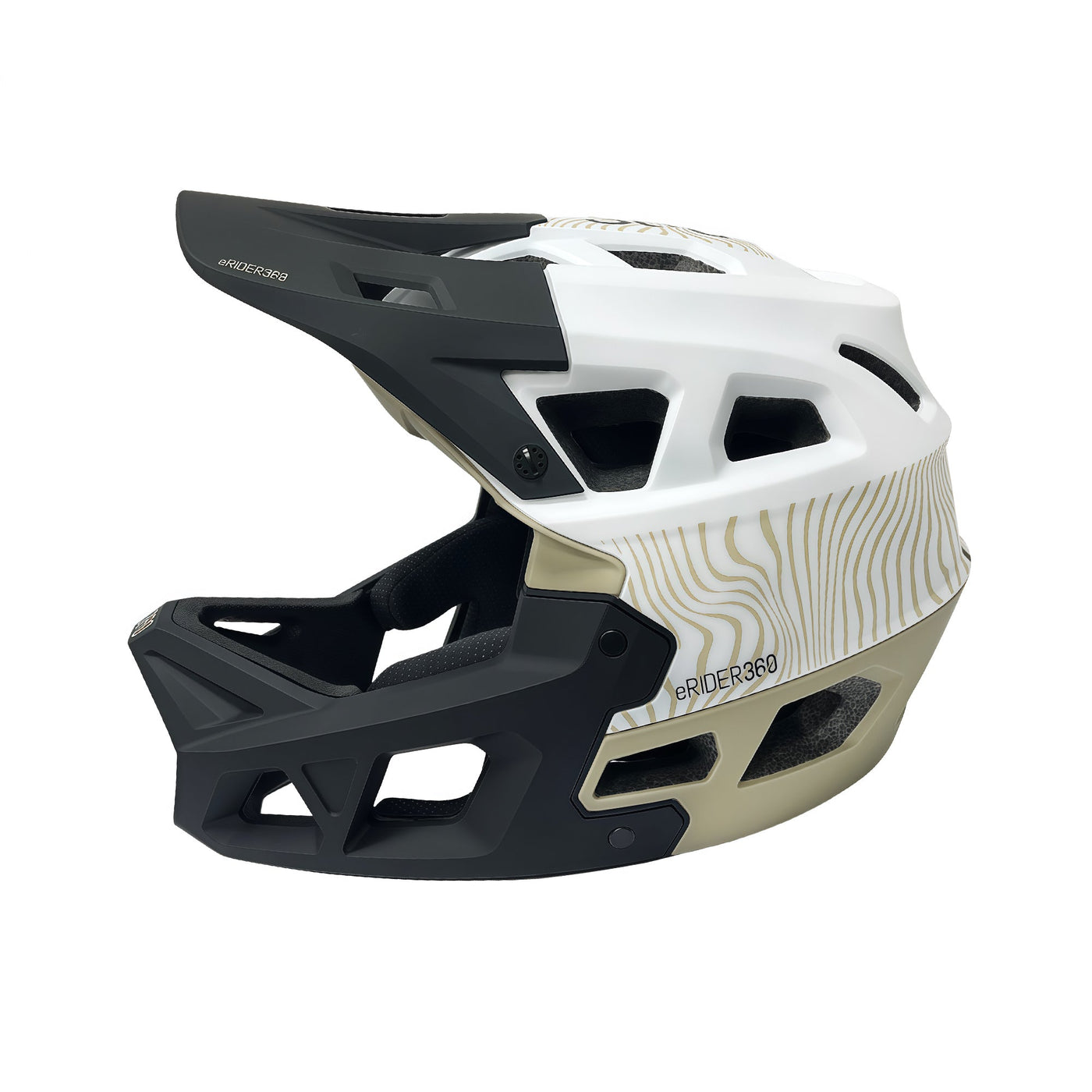 Casque - INTEGRA Sport blanc - vert militaire