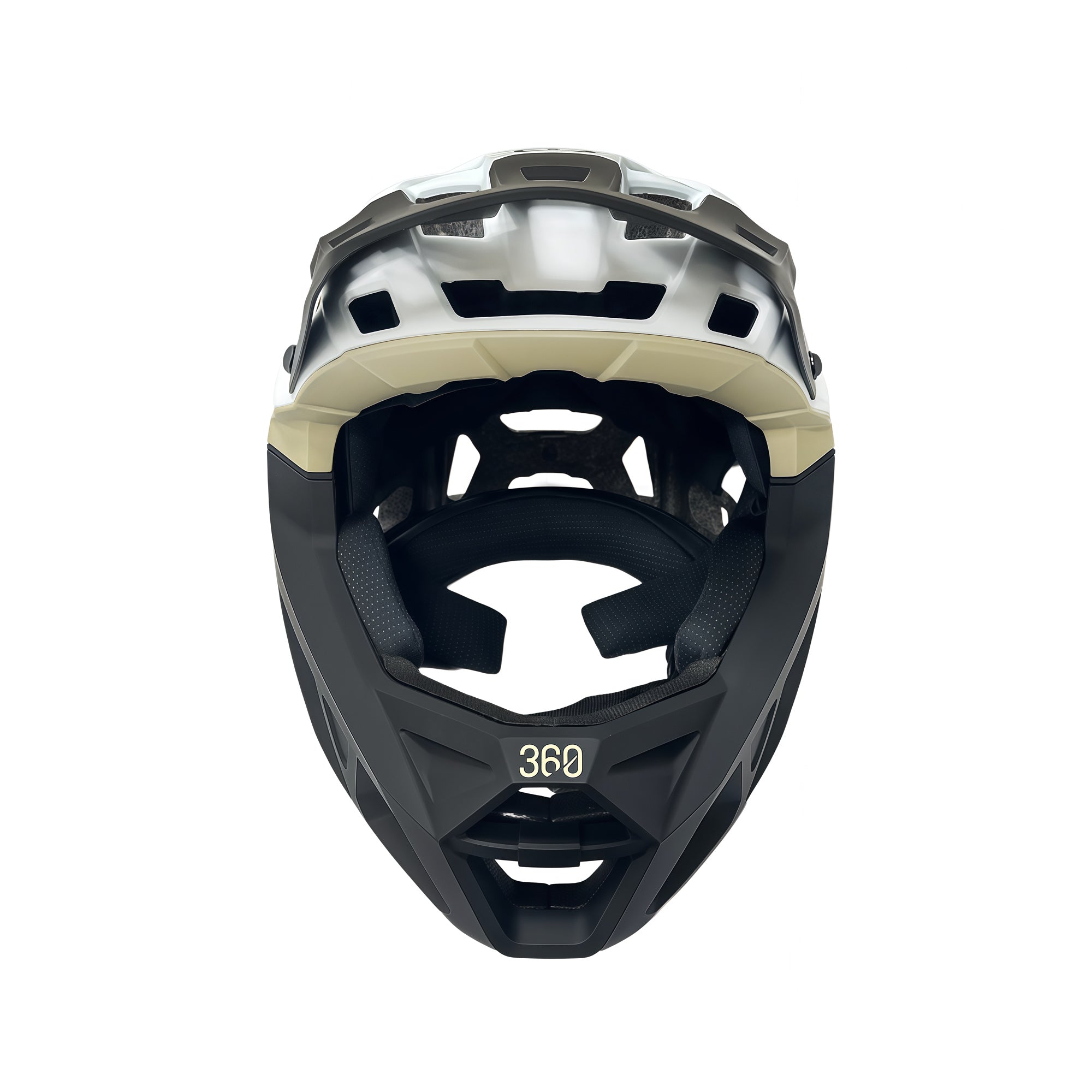 Casque - INTEGRA Sport blanc - vert militaire