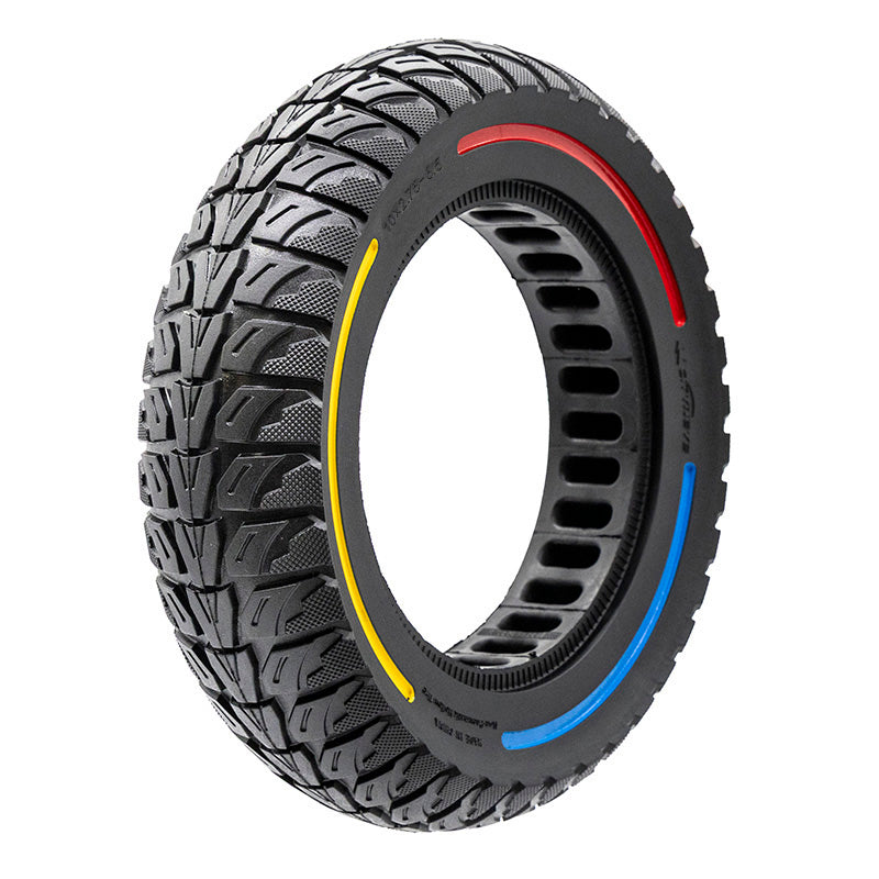 Pneu Plein - 10x2,75-6,5 - tricolore