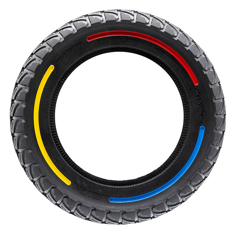 Pneu Plein - 10x2,75-6,5 - tricolore