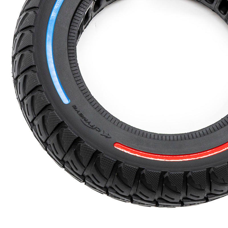 Pneu Plein - 10x2,75-6,5 - tricolore
