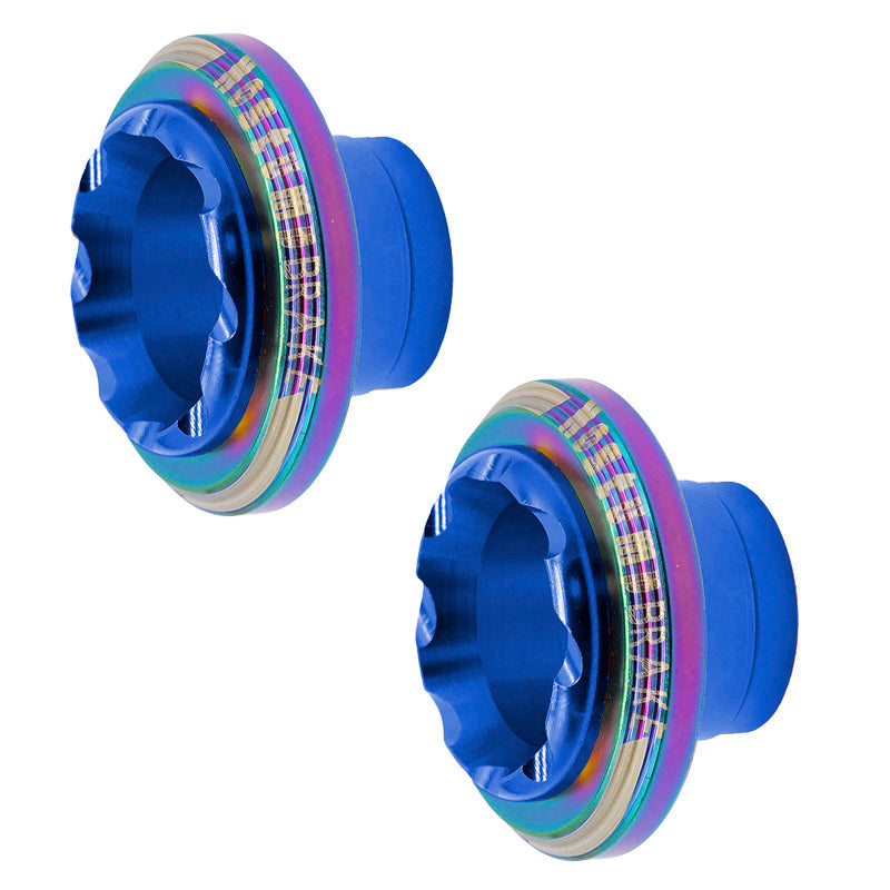 Top block / Stop Chute Blue x2