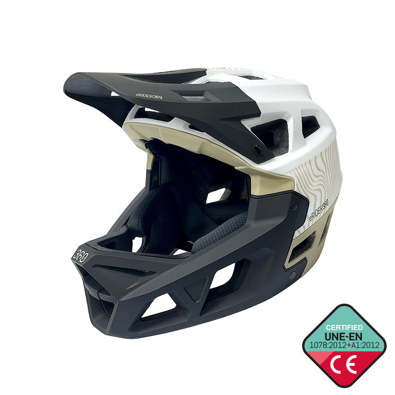 Casque - INTEGRA Sport blanc - vert militaire