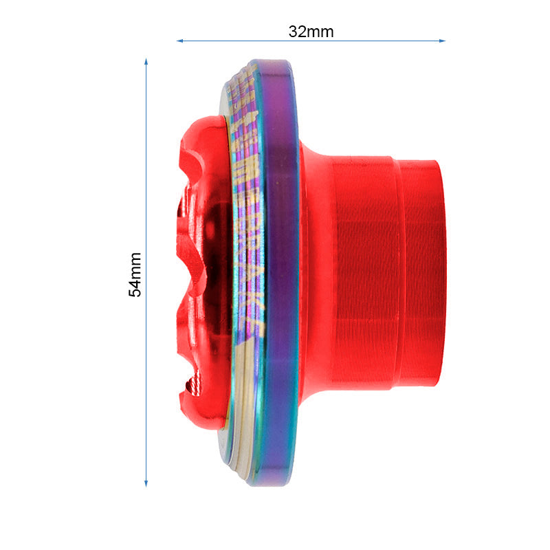 Top block / Stop Chute Rouge x2