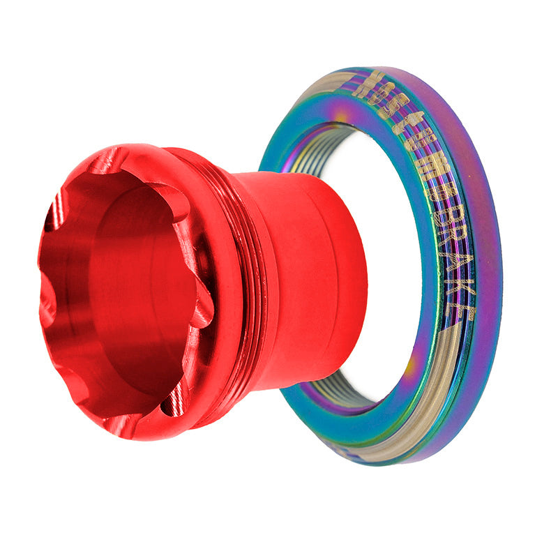 Top block / Stop Chute Rouge x2