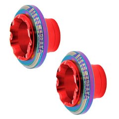 Top block stop chute EWTB-005 rouge pour trottinette, x2, vue 2