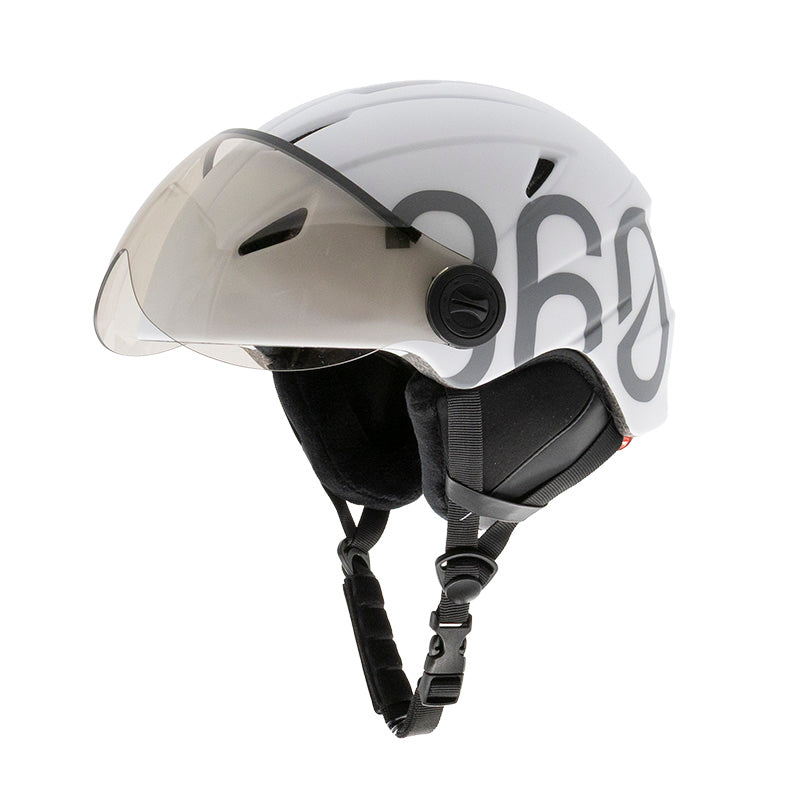 Casque - GLOOB Urban blanc - gris