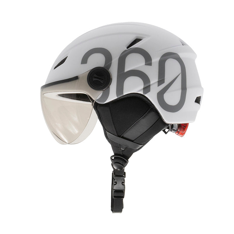 Casque - GLOOB Urban blanc - gris