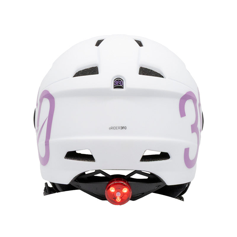 Casque - GLOOB Urban blanc - violet