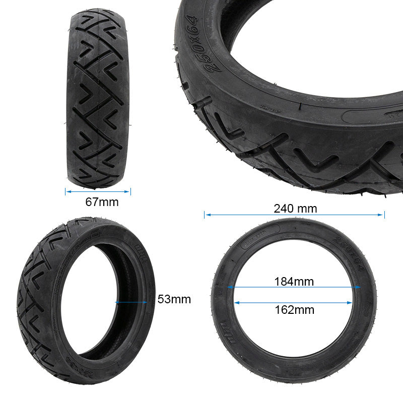 Pneu tubeless - 250x64