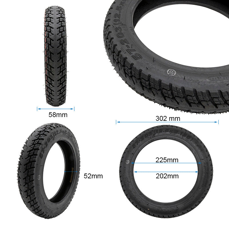 Pneu tubeless - off-road 12,5x2,125 (57-203)