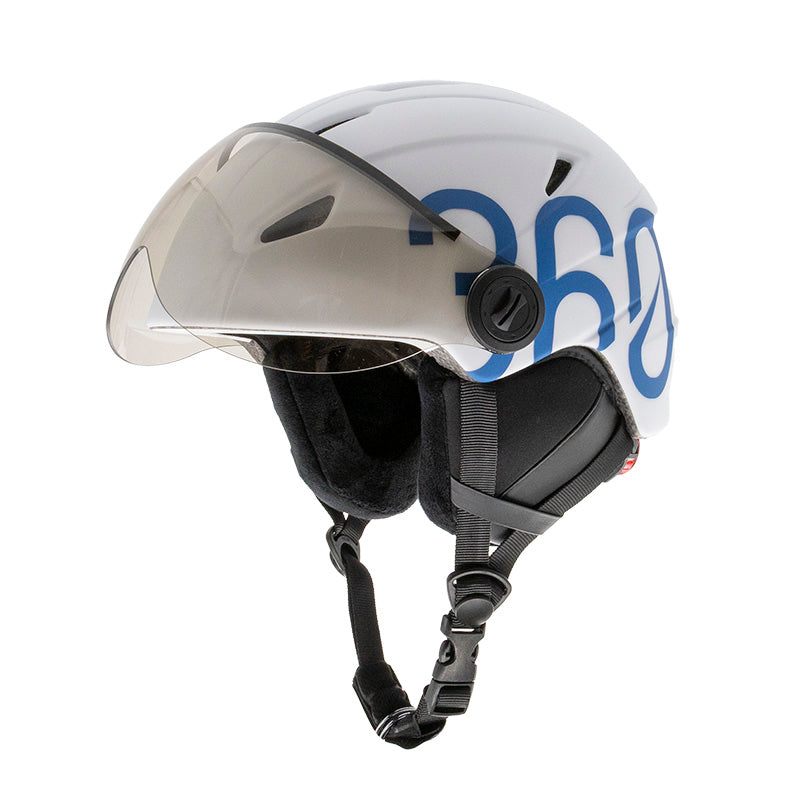 Casque - GLOOB Urban blanc - bleu