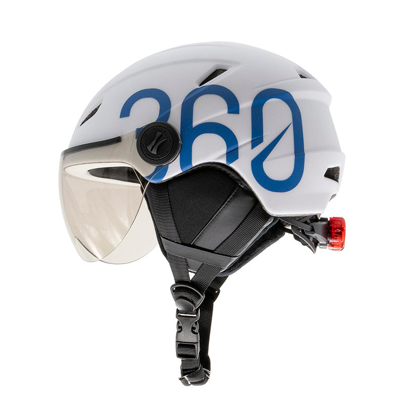 Casque - GLOOB Urban blanc - bleu