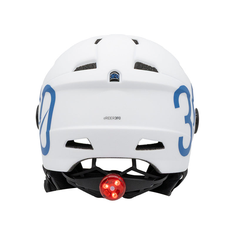 Casque - GLOOB Urban blanc - bleu