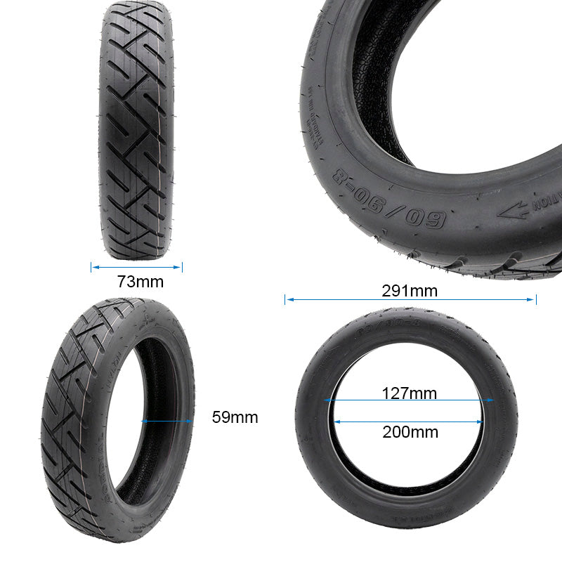 Pneu Tubeless - 60/90-8