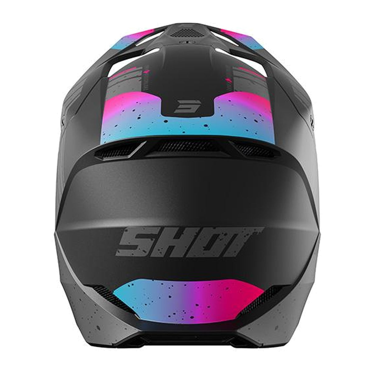 Casque - Shot - Furious Mirage blue pink matt