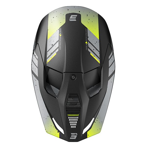 Casque - Shot - Furious Mirage grey neon yellow matt